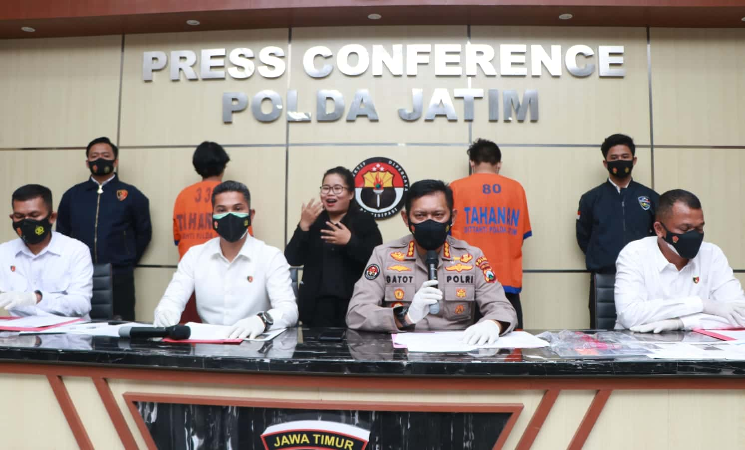 Kabid Humas Polda Jatim, Kombes Pol Gatot Repli Handoko