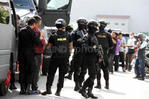 Densus 88 Anti teror Kembali Menangkap empat Tersangka Teroris Di Batam Kepulauan Riau 