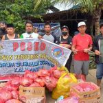 Forum Bubuhan Borneo bersama AJKT Salurkan Bantuan Banjir Sangatta