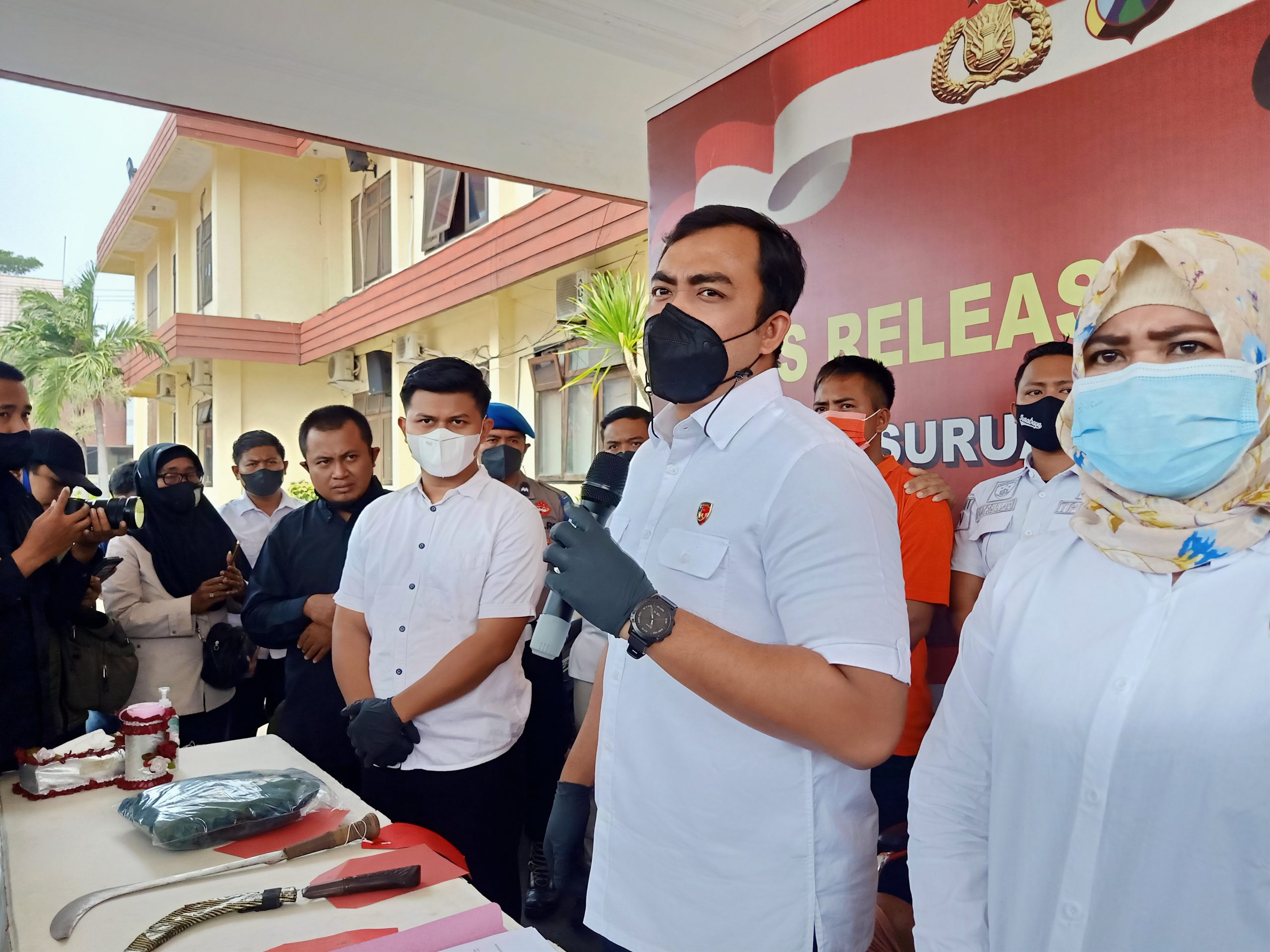 Kasat Reskrim Polres Pasuruan, AKP Adhi Putranto Utomo, S.I.K